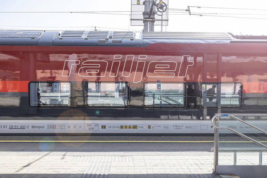 ÖBB PUTS FIRST NEW-GENERATION RAILJET FROM SIEMENS MOBILITY INTO SERVICE AND ORDERS 19 MORE TRAINS